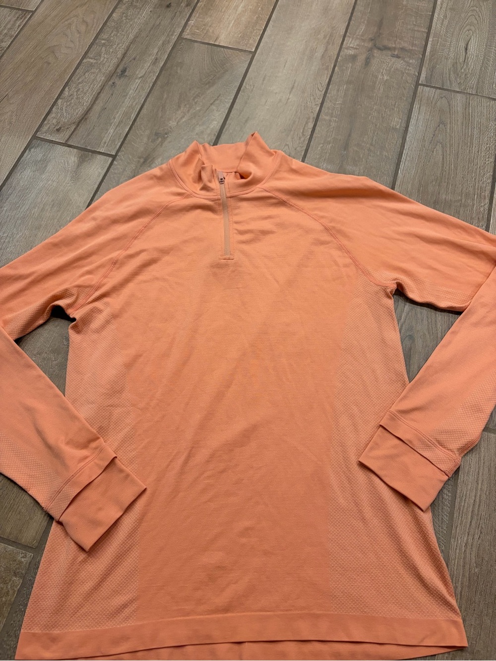 Fabletics men’s long sleeve shirt small  Quarter-Zip Performance Shirt